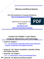 Lecture04 MemoryBinarySystem