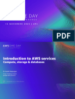 Handout Introduction To AWS Services Compute, Storage, Databases