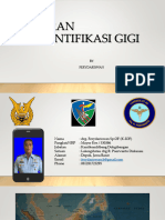 Peran Identifikasi Gigi