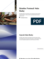 Identitas Nasional Suku Baduy