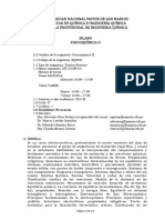 Sílabo Fisicoquímica II - IQO043 2023-II