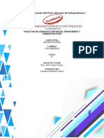 "Año Del Bicentenario Del Perú: 200 Años de Independencia": Facultad de Ciencias Contables, Financieras Y Administrativas