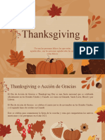 Thanksgiving Español