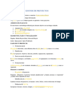 Tema 3.1 Fundamentos de Proyectos