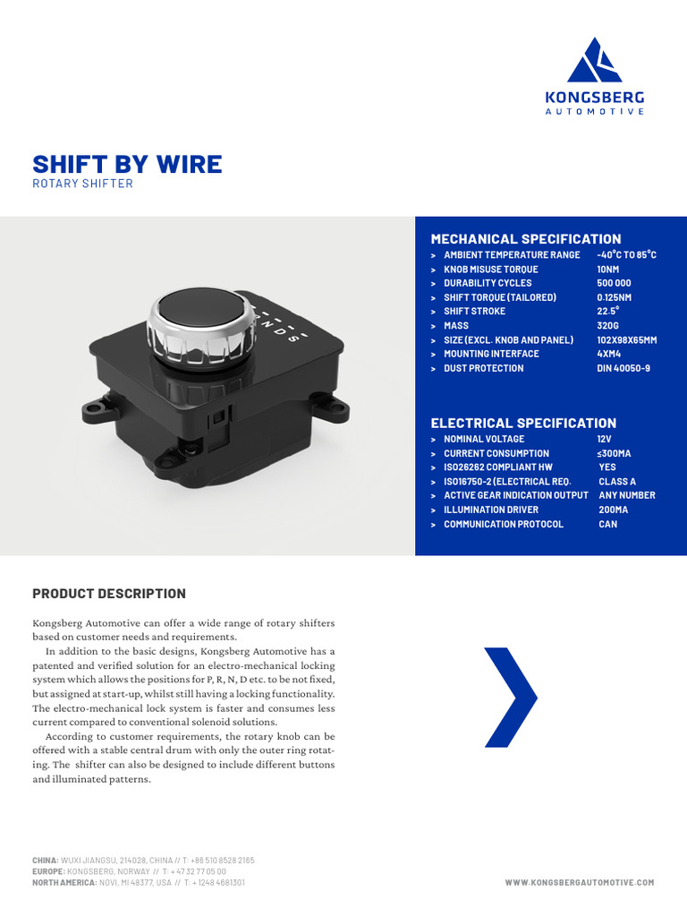 Advanced Rotary Shifter Solutions | PDF | Mechanical Engineering ...