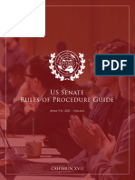 US Senate Rules of Procedure Guide