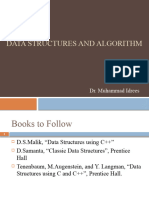 Data Structures and Algorithm Lec 1