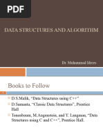 Data Structures and Algorithm Lec 1