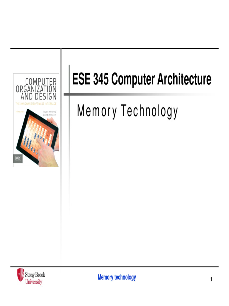 Memory Technology in Computer Architecture | PDF | Dynamic Random ...