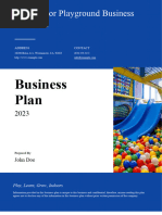 Indoor Playground Business Plan