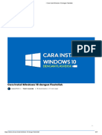 Cara Instal Windows 10 Dengan Flashdisk