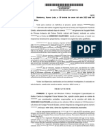 Sentencia Definitiva Oondenatoria Por El Delito de HOMICIDIO CALIFICADO Dictada Por Un Juez de Lo Penal Del Estado de Nuevo León