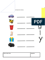 Language & Literacy 67 - Identify G, Y, C and L