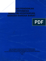 Sejarah Pendidikan Di Indonesia Sebelum Kedatangan Bangsa Bangsa Barat