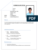 ARIHARAN Resume New