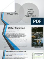 Main Causes of Water Pollution
