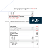 Bank Reconciliation Proof of Cash