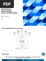 Level 1 - SAP Activate Methodology - New