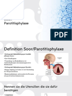 Soor Parotitisphylaxe