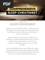 Sleep Cheatsheet