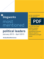 Blogworks Most Mentioned Political Leaders Jan April 2013 130618043038 Phpapp01