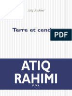 Atiq Rahimi - Terre Et Cendres