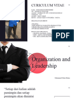 Organization and Leadership