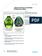 The Allen Mouse Brain Common Coordinate Framework - A 3D Reference Atlas