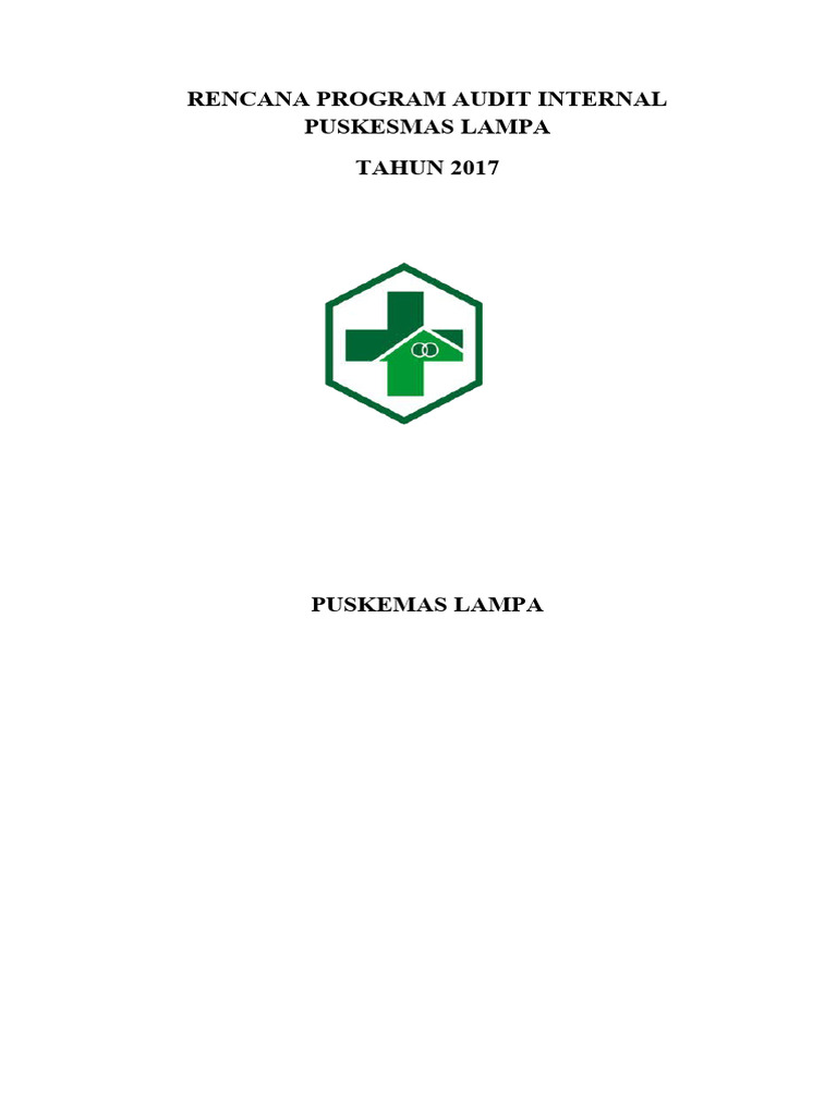 3.1.4.3 A RENCANA PROGRAM AUDIT INTERNAL PUSKESMAS | PDF | Pengelolaan ...