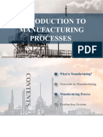 Introduction To Manufacturing Processes 1