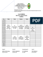 Bacomm 2a Class Schedule