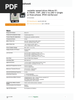 Schneider Electric - Altivar-61 - ATV61H075M3