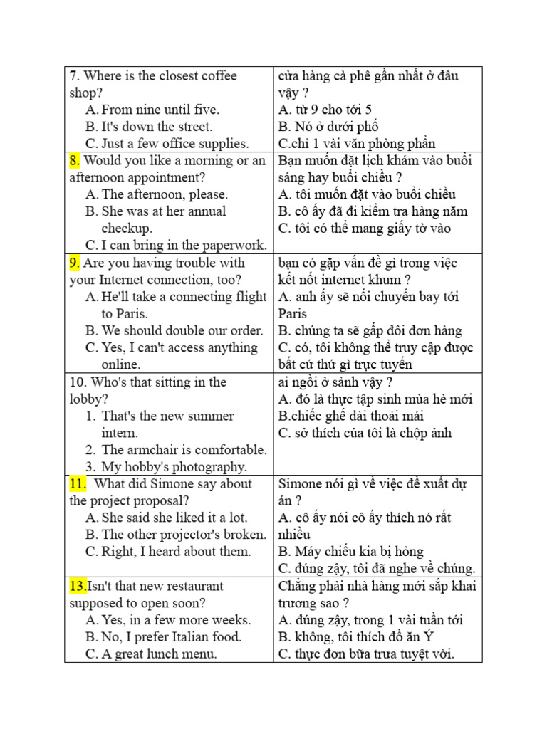 Part2 Test3 | PDF