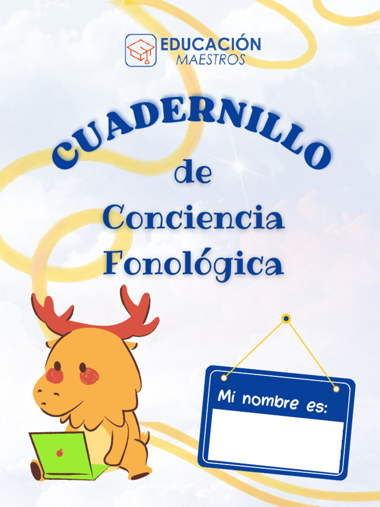 Cuadernillo Conciencia Fonológica - Actividades PDF - EDUCACION ...