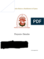 Proyecto Derecho