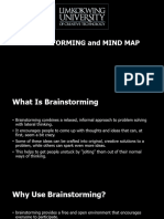 Brainstorming and Mind Map
