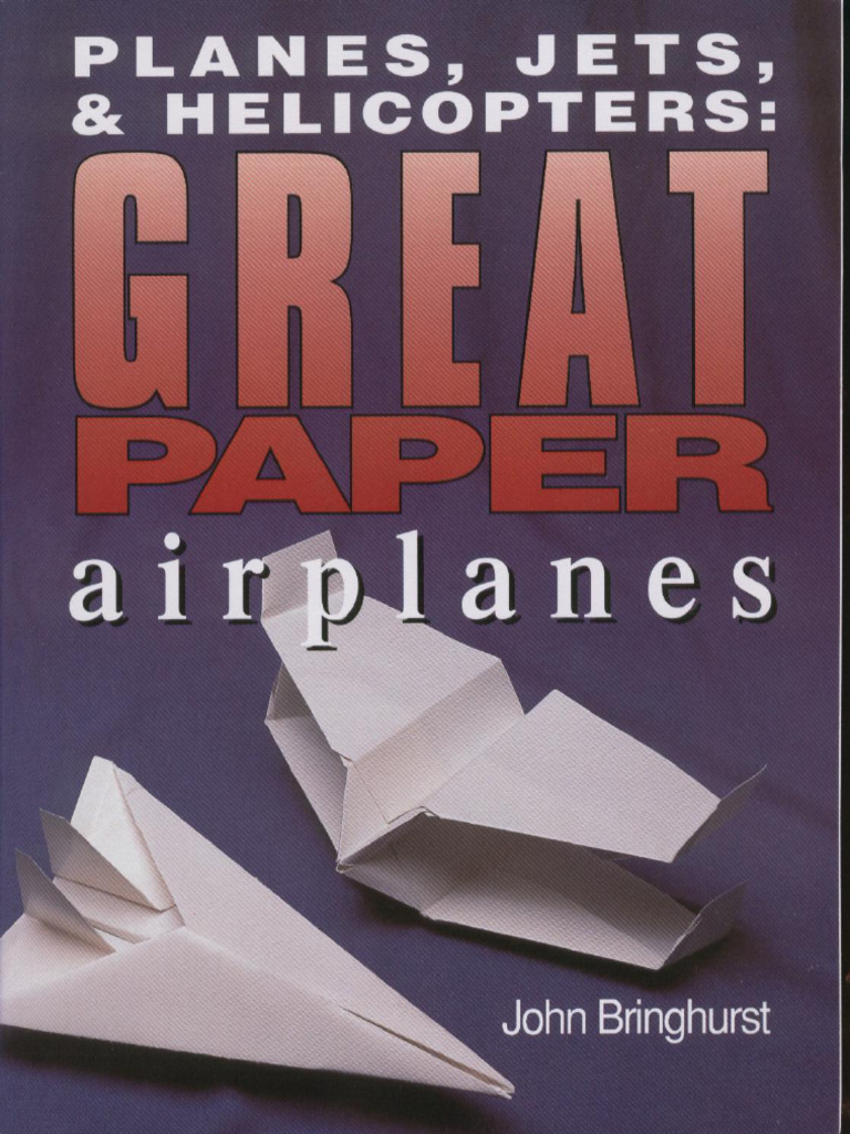 Incredible Paper Airplanes Kit Instructions Pdf Free Download
