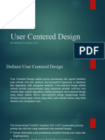 User Centered Design