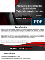 Mercadeo de Servicios - Nosotros Shop