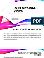 NO. 14 Ethics in Medical Practices