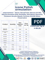 Kashyap Enterprises Silicone Polish Formulation