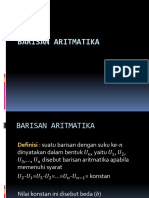 BARISAN ARITMATIKA Edit