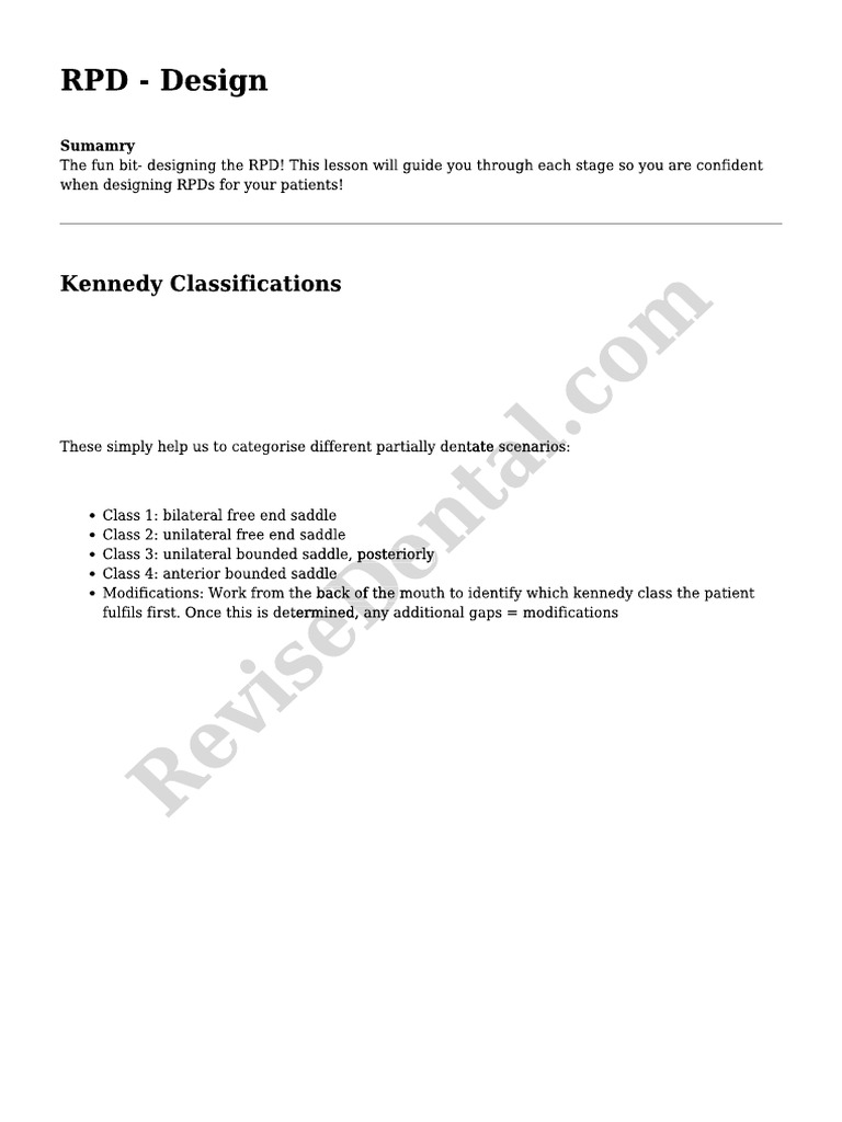 RPD | PDF