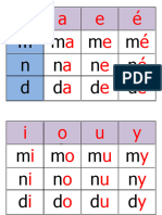 Tableau Syllabique - Mostafa Ami