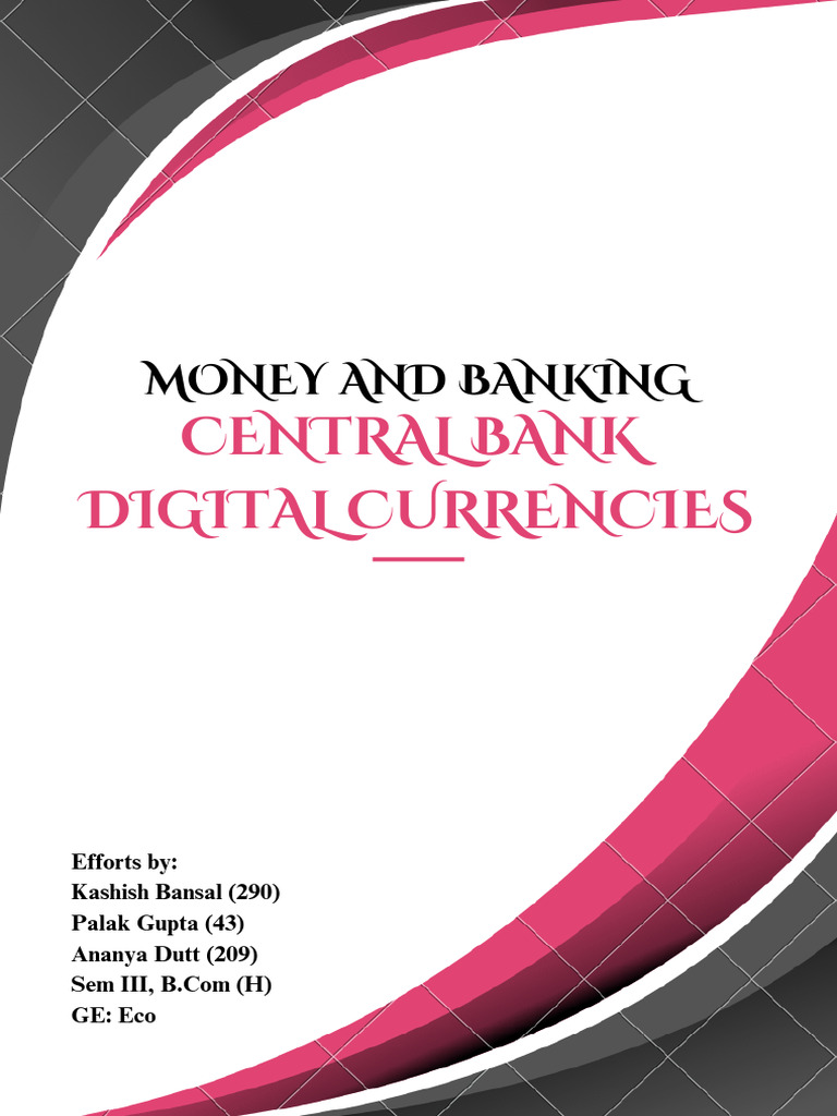 209 290 43 MoneyAndBanking PDF Cryptocurrency Central Banks