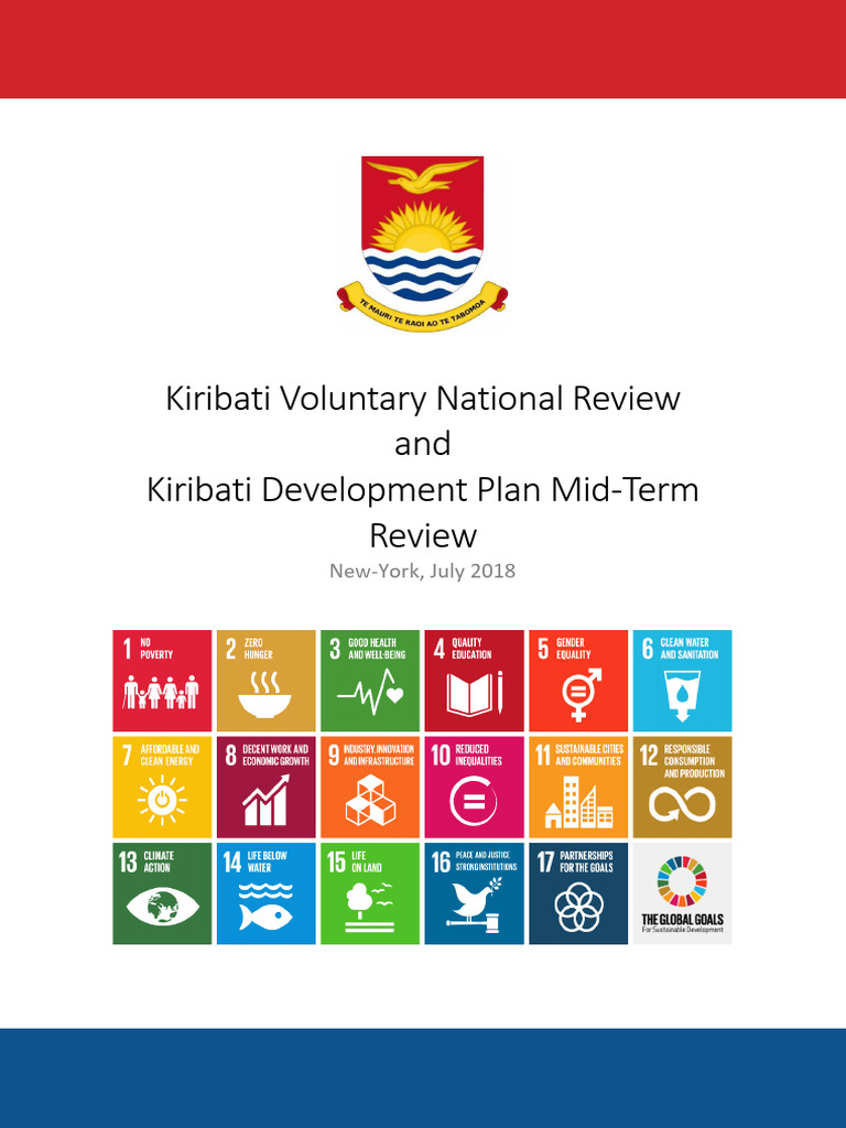 Kiribati Voluntary National Review and Kiribati Development Plan Mid ...