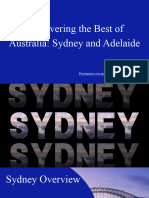 Discovering The Best of Australia Sydney and Adelaide