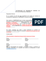 Instructivo-Formato de Autorización de Desembolso-Acta de Entrega