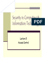 Security Computing-5-Access-Control