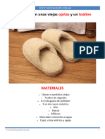 7 - Regalo Pantuflas Con Ojotas